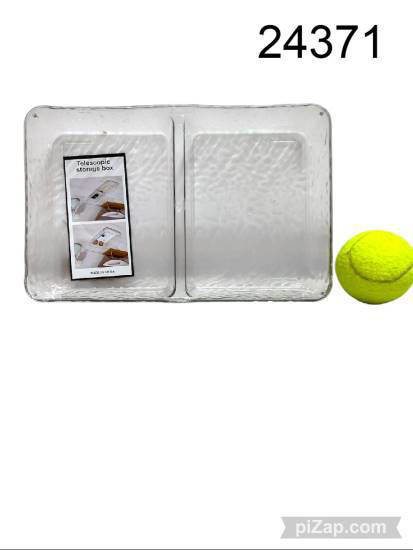 Imagen de ORGANIZADOR MULTIFUNCION DE ACRILICO 2 DIV. 26X18 CM 4.25